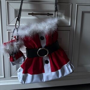 Santa Purse with matching change purse